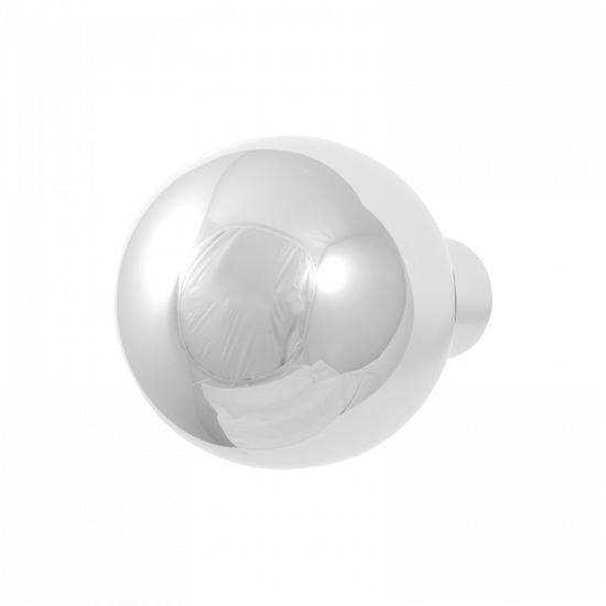 GPF9954.49 RVS GEPOLIJST KOGELKNOP 50MM DRAAIBAAR INCL. KRUKSTIFT GPF9954.49 RVS GEPOLIJST KOGELKNOP 50MM DRAAIBAAR INCL. KRUKSTIFT