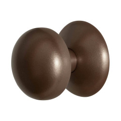 GPF9829A20400 BRONZE BLEND, PADDENSTOEL VOORDEURKNOP 65 MM OP ROZET 70 MM