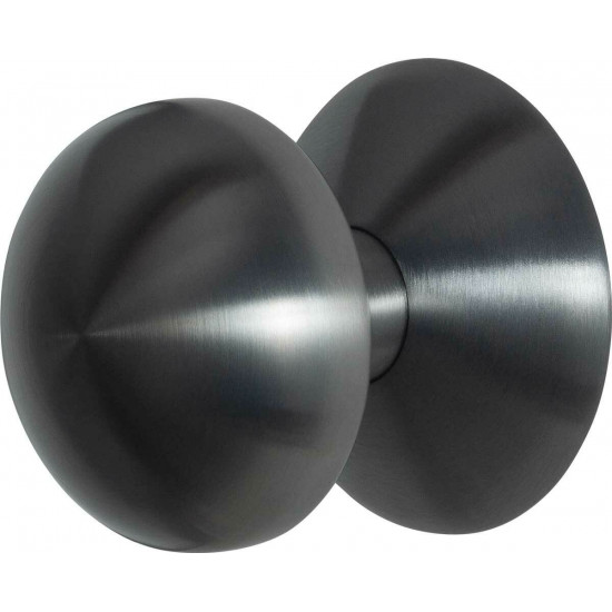 GPF9829.P1 PVD ANTRACIET PADDENSTOEL VOORDEURKNOP 65 MM OP ROZET 70 MM GPF9829.P1 PVD ANTRACIET PADDENSTOEL VOORDEURKNOP 65 MM OP ROZET 70 MM