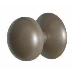 GPF9829A30400 MOCCA BLEND, PADDENSTOEL VOORDEURKNOP 65 MM OP ROZET 70 MM