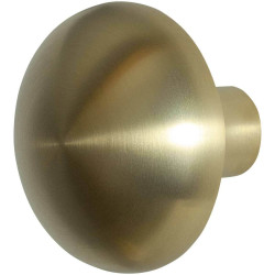 GPF9957.P4 PVD MAT MESSING PADDENSTOEL KNOP 65 MM VAST INCL. KNOPVASTZETTER GPF9957.P4 PVD MAT MESSING PADDENSTOEL KNOP 65 MM VAST INCL. KNOPVASTZETTER