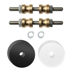 GPF996961DB35 ZWART, GLASDEUR SET MET VLAKKE ZWARTE ROZET 35X2MM INCL. 35X2MM TRANSPARANTE ONDER ROZET T.B.V. GREPEN MET DUBBELZIJDIGE BEVESTIGING GPF996961DB35 ZWART, GLASDEUR SET MET VLAKKE ZWARTE ROZET 35X2MM INCL. 35X2MM TRANSPARANTE ONDER ROZET T.B.V. GREPEN MET DUBBELZIJDIGE BEVESTIGING