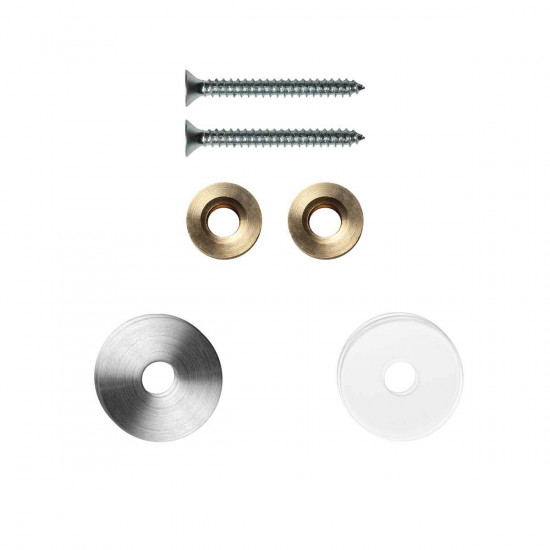 GPF996909EB22 ENKELE GREEP BEVESTIGINGSSET MET VLAKKE RVS ROZET 22X2MM GPF996909EB22 ENKELE GREEP BEVESTIGINGSSET MET VLAKKE RVS ROZET 22X2MM