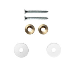 GPF996962EB19 WIT, ENKELE GREEP BEVESTIGINGSSET MET VLAKKE WITTE ROZET 19X2MM INCL. 19X2MM TRANSPARANTE ONDER ROZET GPF996962EB19 WIT, ENKELE GREEP BEVESTIGINGSSET MET VLAKKE WITTE ROZET 19X2MM INCL. 19X2MM TRANSPARANTE ONDER ROZET