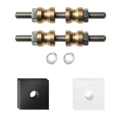 GPF997061DB24 ZWART, GLASDEUR SET MET VLAKKE ZWARTE ROZET 24X24X2MM INCL. 24X24X2MM TRANSPARANTE ONDER ROZET T.B.V. GREPEN MET DUBBELZIJDIGE BEVESTIGING GPF997061DB24 ZWART, GLASDEUR SET MET VLAKKE ZWARTE ROZET 24X24X2MM INCL. 24X24X2MM TRANSPARANTE ONDER ROZET T.B.V. GREPEN MET DUBBELZIJDIGE BEVESTIGING