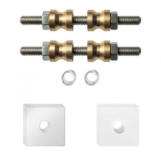 GPF997062DB24 GLASDEUR SET MET VLAKKE WITTE ROZET 24X24X2MM INCL. 24X2 GPF997062DB24 GLASDEUR SET MET VLAKKE WITTE ROZET 24X24X2MM INCL. 24X2