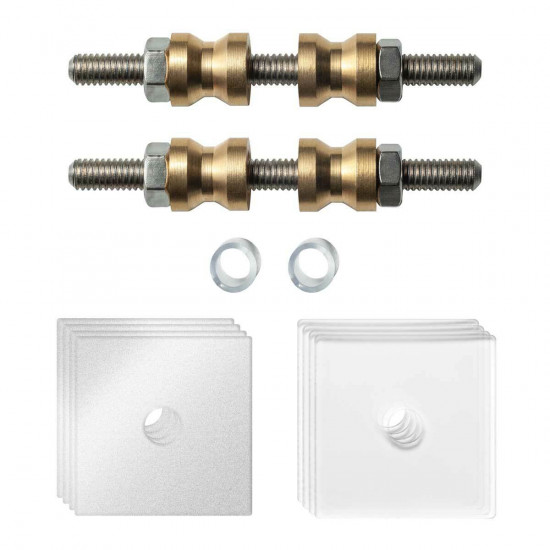 GPF997062DB32 GLASDEUR SET MET VLAKKE WITTE ROZET 32X32X2MM INCL. 32X3 GPF997062DB32 GLASDEUR SET MET VLAKKE WITTE ROZET 32X32X2MM INCL. 32X3