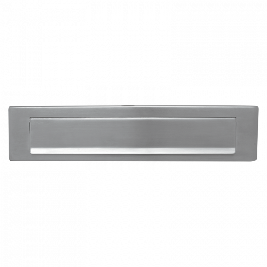 GPF9830.09 RVS MAT BRIEFPLAAT 340X77MM MET VALKLEP 280X45MM GPF9830.09 RVS MAT BRIEFPLAAT 340X77MM MET VALKLEP 280X45MM