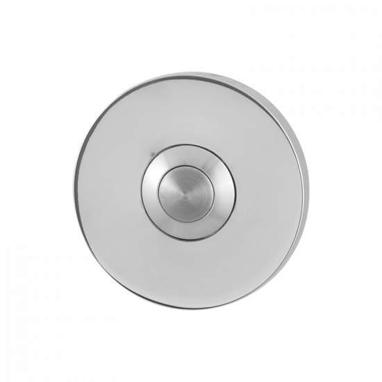 GPF9827.45 DEURBEL MET RVS BUTTON ROND 50X6 MM RVS GEPOLIJST GPF9827.45 DEURBEL MET RVS BUTTON ROND 50X6 MM RVS GEPOLIJST