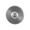 GPF982705400 RVS GEBORSTELD, BELDRUKKER ROND 50X6MM MET RVS BUTTON