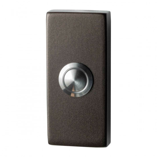 GPF9827.A1.1101 DEURBEL MET RVS BUTTON RECHTHOEKIG 70X32X10 MM DARK BL GPF9827.A1.1101 DEURBEL MET RVS BUTTON RECHTHOEKIG 70X32X10 MM DARK BL