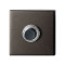 GPF9826A11102 DARK BLEND, BELDRUKKER VIERKANT 50X50X8MM MET ZWARTE BUTTON