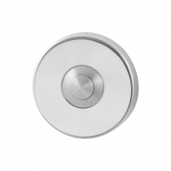 GPF9827.40 DEURBEL MET RVS BUTTON ROND 50X8 MM RVS GEPOLIJST GPF9827.40 DEURBEL MET RVS BUTTON ROND 50X8 MM RVS GEPOLIJST