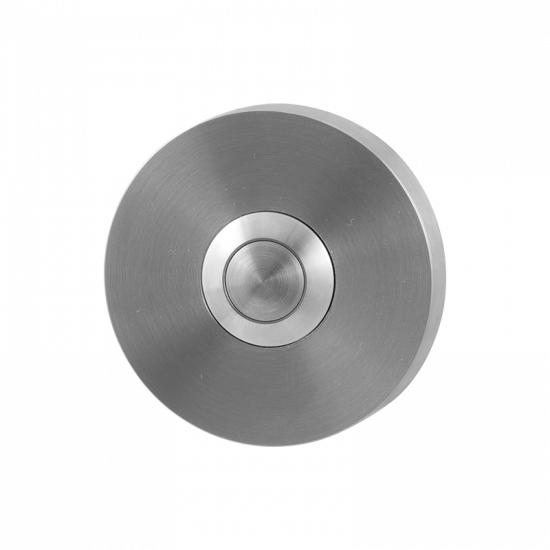 GPF9827.09 DEURBEL MET RVS BUTTON ROND 50X8 MM RVS GEBORSTELD GPF9827.09 DEURBEL MET RVS BUTTON ROND 50X8 MM RVS GEBORSTELD
