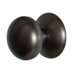 GPF9829A10400 DARK BLEND, PADDENSTOEL VOORDEURKNOP 65MM OP ROZET 70MM