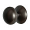 GPF9829A10400 DARK BLEND, PADDENSTOEL VOORDEURKNOP 65MM OP ROZET 70MM
