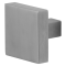 GPF985809400 RVS GEBORSTELD, VIERKANTE KNOP RVS GEBORSTELD 60X60X16MM TBV VH-SCHILDEN VAST INCL. WISSELSTIFT
