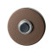 GPF9826A21100 BRONZE BLEND, BELDRUKKER ROND 50X8 MM MET ZWARTE BUTTON