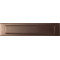 GPF9830A20000 BRONZE BLEND, BRIEFPLAAT 340X77 MM MET VALKLEP 280X45 MM