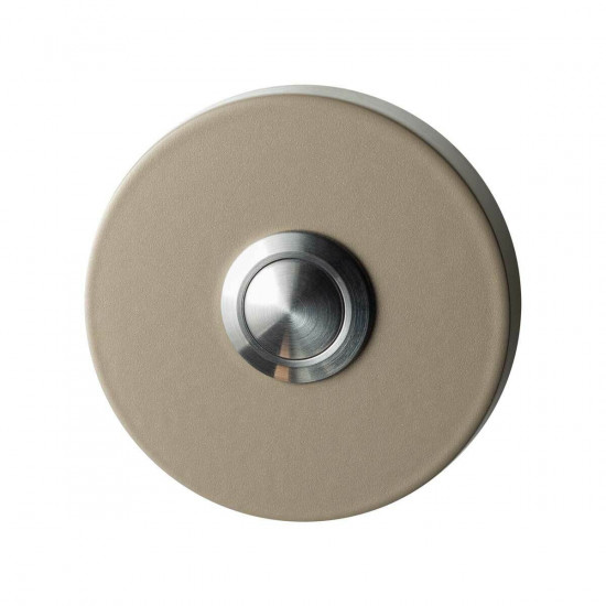 GPF9827.A4.1100 DEURBEL MET RVS BUTTON ROND 50X8 MM CHAMPAGNE BLEND GPF9827.A4.1100 DEURBEL MET RVS BUTTON ROND 50X8 MM CHAMPAGNE BLEND