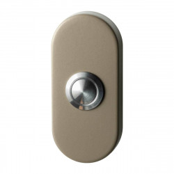 GPF9827.A4.1104 DEURBEL MET RVS BUTTON OVAAL 70X32X10 MM CHAMPAGNE BLE GPF9827.A4.1104 DEURBEL MET RVS BUTTON OVAAL 70X32X10 MM CHAMPAGNE BLE