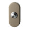 GPF9827.A4.1104 DEURBEL MET RVS BUTTON OVAAL 70X32X10 MM CHAMPAGNE BLE