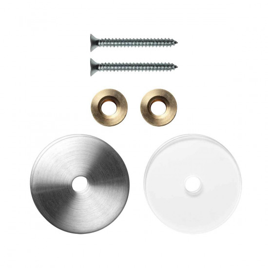 GPF996909EB35 ENKELE GREEP BEVESTIGINGSSET MET VLAKKE RVS ROZET 35X2MM GPF996909EB35 ENKELE GREEP BEVESTIGINGSSET MET VLAKKE RVS ROZET 35X2MM