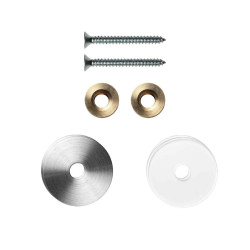 GPF996909EB27 RVS GEBORSTELD, ENKELE GREEP BEVESTIGINGSSET MET VLAKKE RVS ROZET 27X2MM INCL. 27X2MM TRANSPARANTE ONDER ROZET GPF996909EB27 RVS GEBORSTELD, ENKELE GREEP BEVESTIGINGSSET MET VLAKKE RVS ROZET 27X2MM INCL. 27X2MM TRANSPARANTE ONDER ROZET