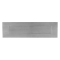 GPF983609000 RVS GEBORSTELD, GPF9836.09 RVS MAT GEBORSTELD BRIEFPLAAT RECHTHOEKIG 350X100X2,5MM MET NAAR BINNEN VERENDE VLAKKE KLEP