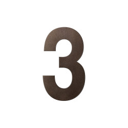 GPF9800A10250-3 DARK BLEND, HUISNUMMER 3/ 250 MM