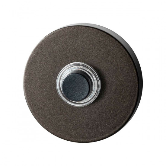 GPF9826.A1.1100 DEURBEL MET ZWARTE BUTTON ROND 50X8 MM DARK BLEND GPF9826.A1.1100 DEURBEL MET ZWARTE BUTTON ROND 50X8 MM DARK BLEND