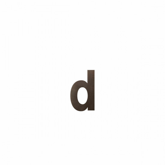 GPF9800.A1.0156-D DARK BLEND LETTER D/ 156MM GPF9800.A1.0156-D DARK BLEND LETTER D/ 156MM