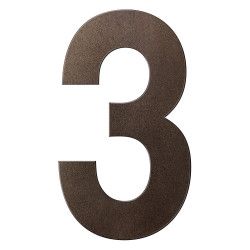 GPF9800A10400-3 DARK BLEND, HUISNUMMER 3/ 400 MM