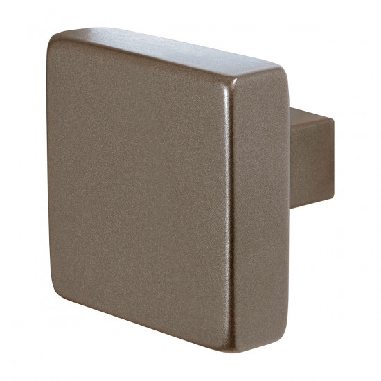 GPF9950.A3 MOCCA BLEND VIERKANTE KNOP 60X60X16MM VAST INCL. KNOPVASTZE