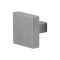 GPF995009200 RVS GEBORSTELD, VIERKANTE KNOP 60X60X16MM DRAAIBAAR INCL. KRUKSTIFT