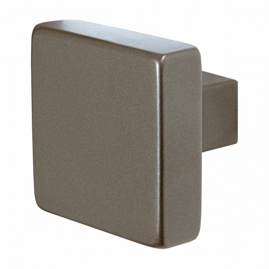 GPF9948.A3 MOCCA BLEND VIERKANTE KNOP 53X53X16MM VAST INCL. KNOPVASTZE