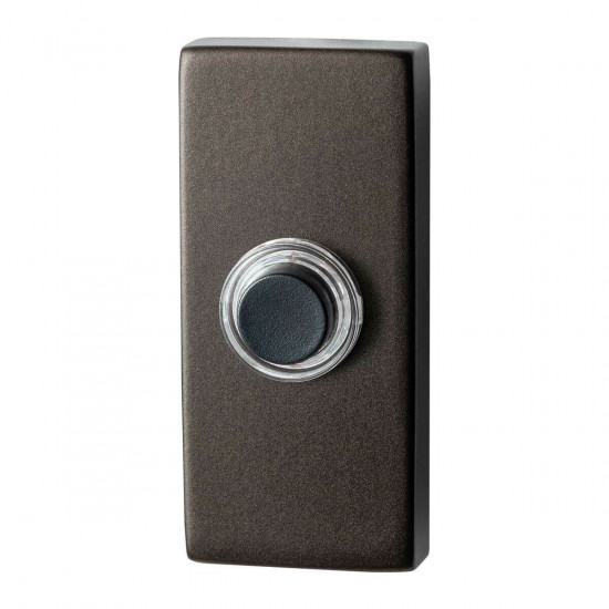 GPF9826.A1.1101 DEURBEL MET ZWARTE BUTTON RECHTHOEKIG 70X32X10 MM DARK GPF9826.A1.1101 DEURBEL MET ZWARTE BUTTON RECHTHOEKIG 70X32X10 MM DARK