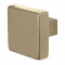 GPF9948.A4 CHAMPAGNE BLEND VIERKANTE KNOP 53X53X16MM VAST INCL. METAALSCHROEF M10