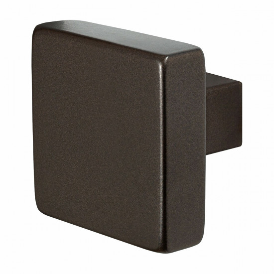 GPF9948.A1 DARK BLEND VIERKANTE KNOP 53X53X16MM DRAAIBAAR INCL. KRUKST