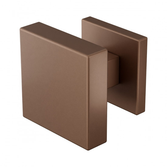 GPF9950.A2-02 BRONZE BLEND VIERKANTE KNOP 60X60X16MM INCL. KNOPVASTZET GPF9950.A2-02 BRONZE BLEND VIERKANTE KNOP 60X60X16MM INCL. KNOPVASTZET