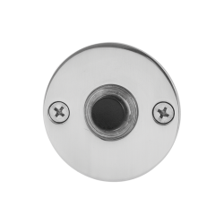 GPF982646400 RVS GEPOLIJST, BELDRUKKER ROND 50X2MM MET ZWARTE BUTTON GPF982646400 RVS GEPOLIJST, BELDRUKKER ROND 50X2MM MET ZWARTE BUTTON