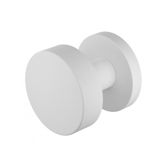 GPF9952.62-00 WIT VLAKKE KNOP 52X16MM MET KNOPVASTZETTER MET RONDE ROZ GPF9952.62-00 WIT VLAKKE KNOP 52X16MM MET KNOPVASTZETTER MET RONDE ROZ