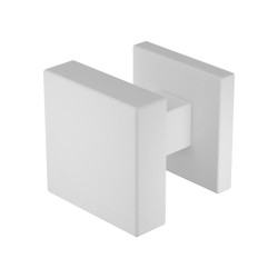 GPF9948620400-02 WIT, GPF9948.62-02 WIT VIERKANTE KNOP S2 53X53X16MM INCL. KNOPVASTZETTER MET VIERKANT ROZET GPF9948620400-02 WIT, GPF9948.62-02 WIT VIERKANTE KNOP S2 53X53X16MM INCL. KNOPVASTZETTER MET VIERKANT ROZET