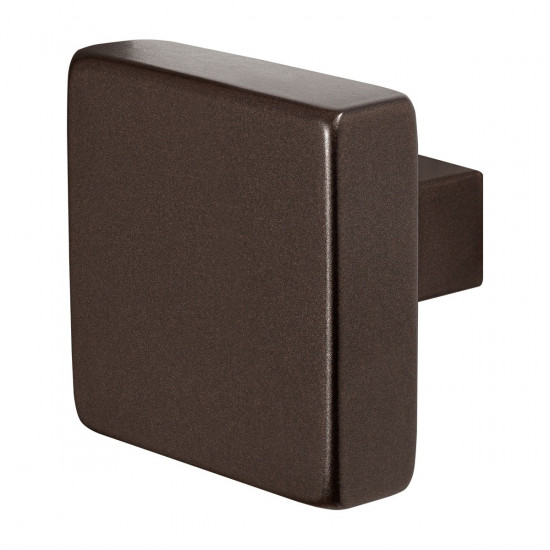 GPF9950.A1 DARK BLEND VIERKANTE KNOP 60X60X16MM DRAAIBAAR INCL. KRUKST