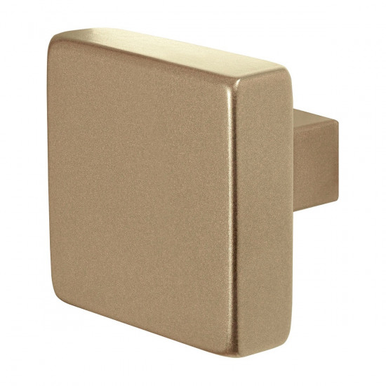 GPF9950.A4 CHAMPAGNE BLEND VIERKANTE KNOP 60X60X16MM VAST INCL. KNOPVA