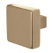 GPF9950.A4 CHAMPAGNE BLEND VIERKANTE KNOP 60X60X16MM VAST INCL. KNOPVASTZETTER