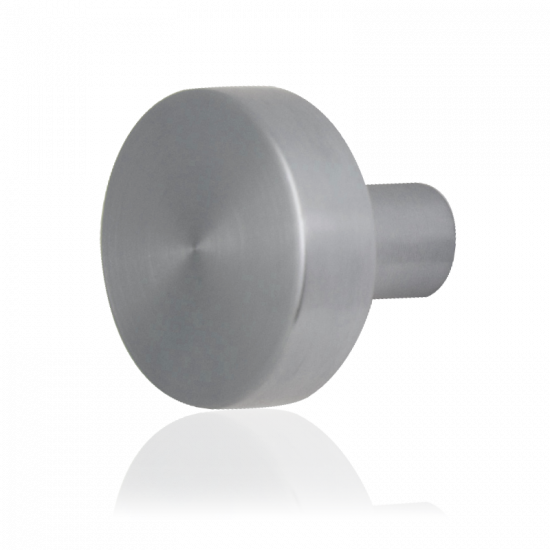 GPF9952.09 RVS MAT VLAKKE KNOP 52X16MM VAST INCL. KNOPVASTZETTER GPF9952.09 RVS MAT VLAKKE KNOP 52X16MM VAST INCL. KNOPVASTZETTER