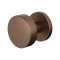 GPF9952A20400-00 BRONZE BLEND, GPF9952.A2-00 BRONZE BLEND VLAKKE KNOP S2 52X16MM MET KNOPVASTZETTER MET RONDE ROZET