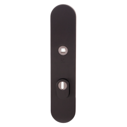 GPF9008P1062 PVD ANTRACIET, VH BUITENSCHILD SKG*** 248X52X11MM AFGEROND MET KERNTREKBEVEILIGING PC92 MASSIEF