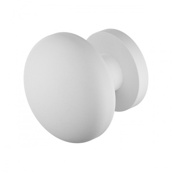 GPF9857.62-00 WIT PADDENSTOEL KNOP 65MM INCL. WISSELSTIFT OP ROND ROZE